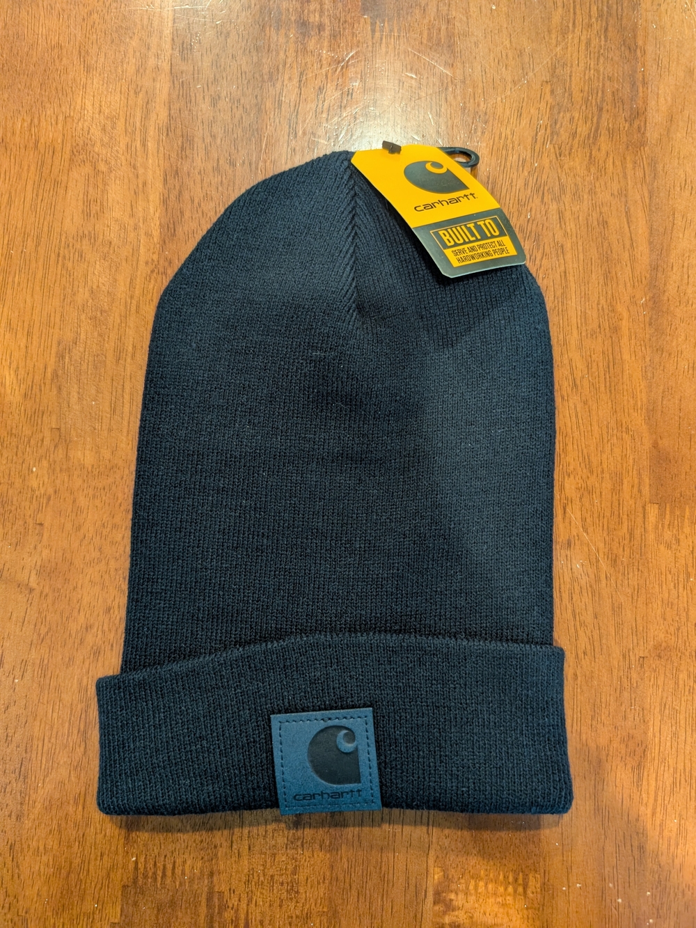 Carhartt Men's Navy Knit Beanie NWT
